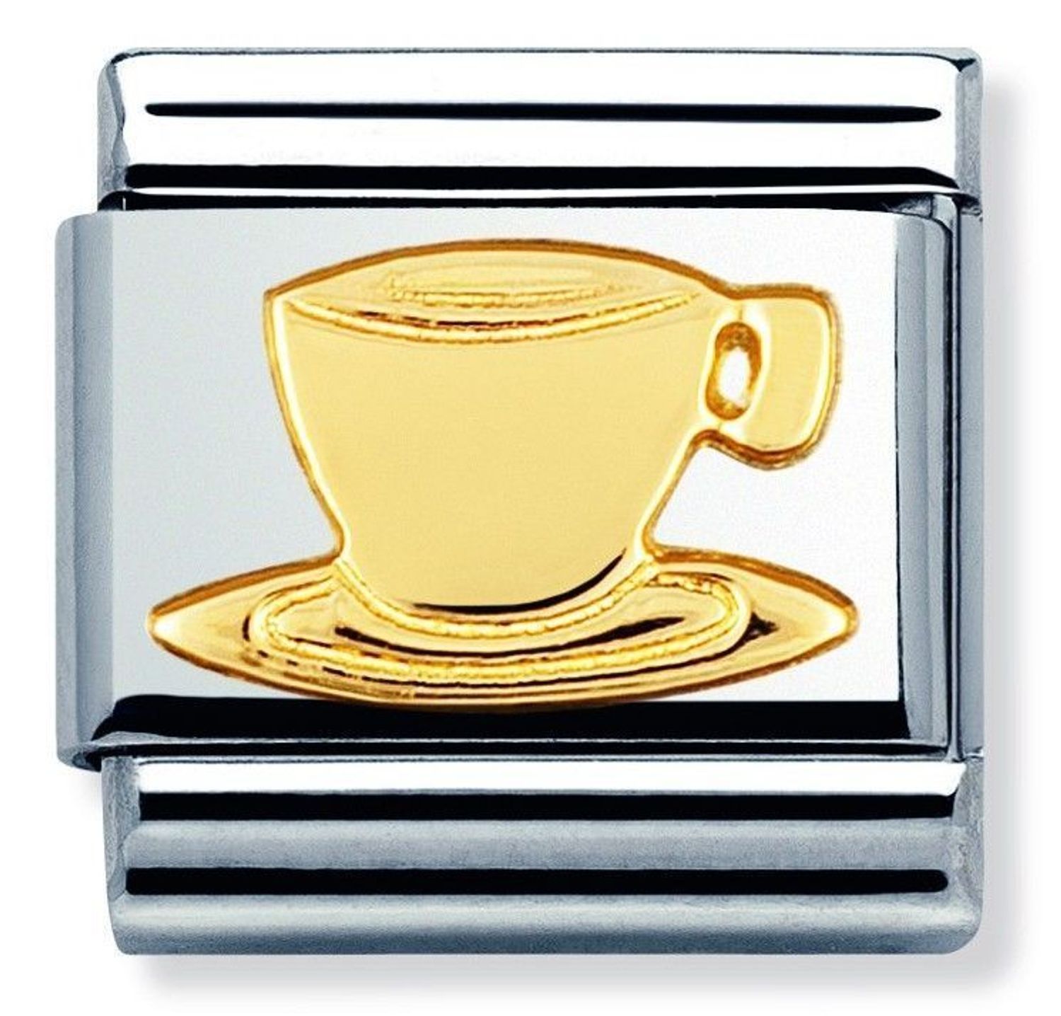 Nomination - Link 18K zawieszka złoto 'Filiżanka' 030109 05 biżuteria nomination nomination zawieszki nomination baza.jpg